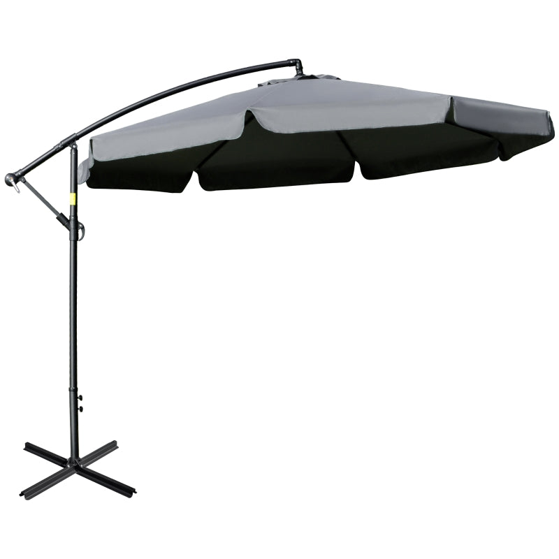 loblaws superstore patio umbrella 11ft Offset Cantilever Patio Umbrella with Easy Tilt Adjust