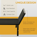 24-in Basket Style Black Metal Firewood Rack Log Holder - Seasonal Overstock