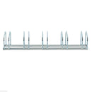 5 Bike Parking Rack - Silver - Seasonal Overstock