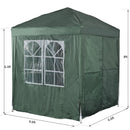 Canopy Tents, 6.6' x 6.6' Pop-Up Canopy Tent Green - Seasonal Overstock