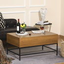 Ranoki Teak Brown Lift Top Coffee Table - Seasonal Overstock
