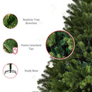 Christmas Trees, 4ft Artificial Green Christmas Tree with Automatic Open - Seasonal Overstock