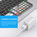 5pk Dual USB 3.0 Charger Phone Charging Adapter - Seasonal Overstock