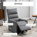 Lift Chairs, Ryder2 Powered Lift Recliner Chair Grey - Seasonal Overstock