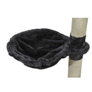 Cat Trees, XL 6.6ft Luxury Cat Tree Condo in Grey - Seasonal Overstock
