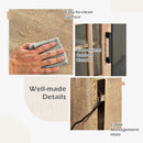 Fireplaces, Felder Natural 1400W Electric Fireplace TV Stand for TVs up to 50" - Seasonal Overstock