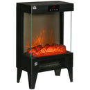 Fireplaces, Small 750W / 1500W Freestanding Electric Fireplace with Remote - Seasonal Overstock