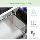 Step Control Automatic Chicken Feeder up to 22.5lbs Food Storage