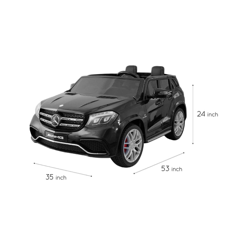 Licensed Mercedes Benz GLS63 12V Battery Operated 2 Seater Ride On Car With Parental Remote by Freddo - DTI Direct Canada