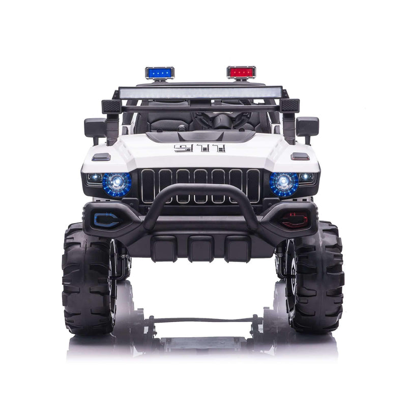 12V Freddo Toys Police Truck 2 Seater Ride on - Seasonal Overstock
