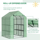 Greenhouse, 4.7' x 4.5' x 6.2' Portable Walk-In Greenhouse with 8 Shelves - Seasonal Overstock