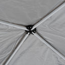 Canopy Tents, 6.6' x 6.6' Pop-Up Canopy Tent Black - Seasonal Overstock