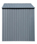 Storage Sheds, 8' x 6' Arrow Elite Steel Storage Shed - Anthracite - Seasonal Overstock