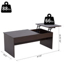 Coffee Tables, Dual Lift-Top Coffee Table with Storage - Seasonal Overstock