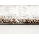 Rhoen Ivory / Beige Modern Area Rug by Puffy Comforts - Seasonal Overstock