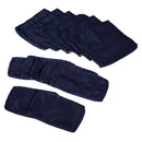 Wellington Shores 7pc Patio Sectional Replacement Cushion Covers - Blue - Seasonal Overstock