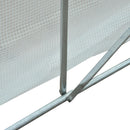 Greenhouses, 15 x 10ft Soft Cover Walk-In Greenhouse - White - Seasonal Overstock