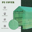 Greenhouses, 7 x 4.7 x 6.4ft Walk-In Soft Cover Greenhouse - Seasonal Overstock