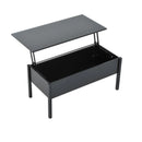 Coffee Tables, Micah 39" Lift-Top Coffee Table - Black - Seasonal Overstock
