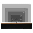 Spencer Floating TV Stand Component Cabinet Shelf for TVs up to 70" - Seasonal Overstock