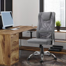 William Grey Mesh Back Adjustable Height Desk Chair - Seasonal Overstock