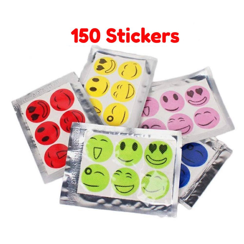 150 Pack Mosquito & Insect Repellent Stickers - Seasonal Overstock
