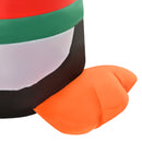 6ft Inflatable Penguin in Red Sweater - Seasonal Overstock