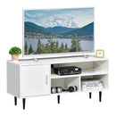 Azel White 50" TV Console Stand - Seasonal Overstock