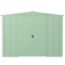 8' x 6' Arrow Classic Steel Storage Shed - Sage Green - Seasonal Overstock