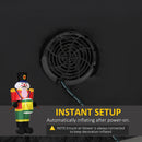 Christmas Decorations, 8ft Inflatable Christmas Soldier Playing Drum - Seasonal Overstock