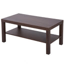 Coffee Tables, Olivia Walnut Coffee Table - Seasonal Overstock