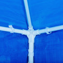 Canopy Tents, 10' x 20' Blue Canopy Party Tent - 4 Side Walls - Seasonal Overstock