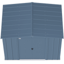 8' x 6' Arrow Classic Steel Storage Shed - Blue Grey - Seasonal Overstock