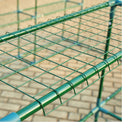 Greenhouses, 8 x 6 x 7ft Walk-In Soft Cover Greenhouse with Shelves - Seasonal Overstock