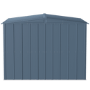 8' x 8' Arrow Classic Steel Storage Shed - Blue Grey - Seasonal Overstock
