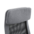 Everett High Back Grey Office Chair with Mesh Back - Seasonal Overstock