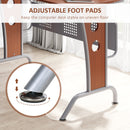 Jaydon L-Shaped Corner Desk with Corner Stand and Keyboard Tray - Brown - Seasonal Overstock