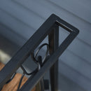 Vintage Style Heavy Duty Log Holder Firewood Rack with 4pc Tool Set - Seasonal Overstock