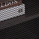 Abram Dark Brown Barn Door Farmhouse Coffee Table - Seasonal Overstock