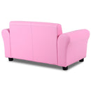 Kids Furniture, Kids Casa Kid Sized Sofa and Ottoman Set - Pink - Seasonal Overstock