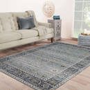 Lomash Sage Oriental Washable Area Rug by Sahara Designs - Seasonal Overstock