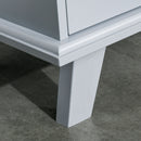 Pyper 2 Door Grey Accent Storage Cabinet - Seasonal Overstock