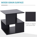 Tristan 3-Tier End Table - Black - Seasonal Overstock