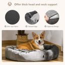 Dog Beds, Velvet Soft Dark Grey Large Dog Bed - Seasonal Overstock