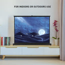 45" Mini Portable 4:3 Pull Up Projector Screen for Indoor Outdoor Use - Seasonal Overstock
