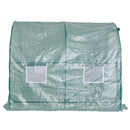Greenhouses, 8.2' x 6.6' x 6.6' Soft Cover Greenhouse in Green - Seasonal Overstock