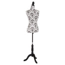 Mannequins, Dressmaker 27" Torso Mannequin Stand in Pattern - Seasonal Overstock