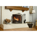 Classic Fireplace Firewood Rack Log Holder - Seasonal Overstock