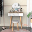 Orina Make Up Table with Vanity Mirror - Seasonal Overstock