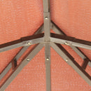 Thisbe 10' x 13' Two-Tier Brown Canopy Gazebo - Seasonal Overstock